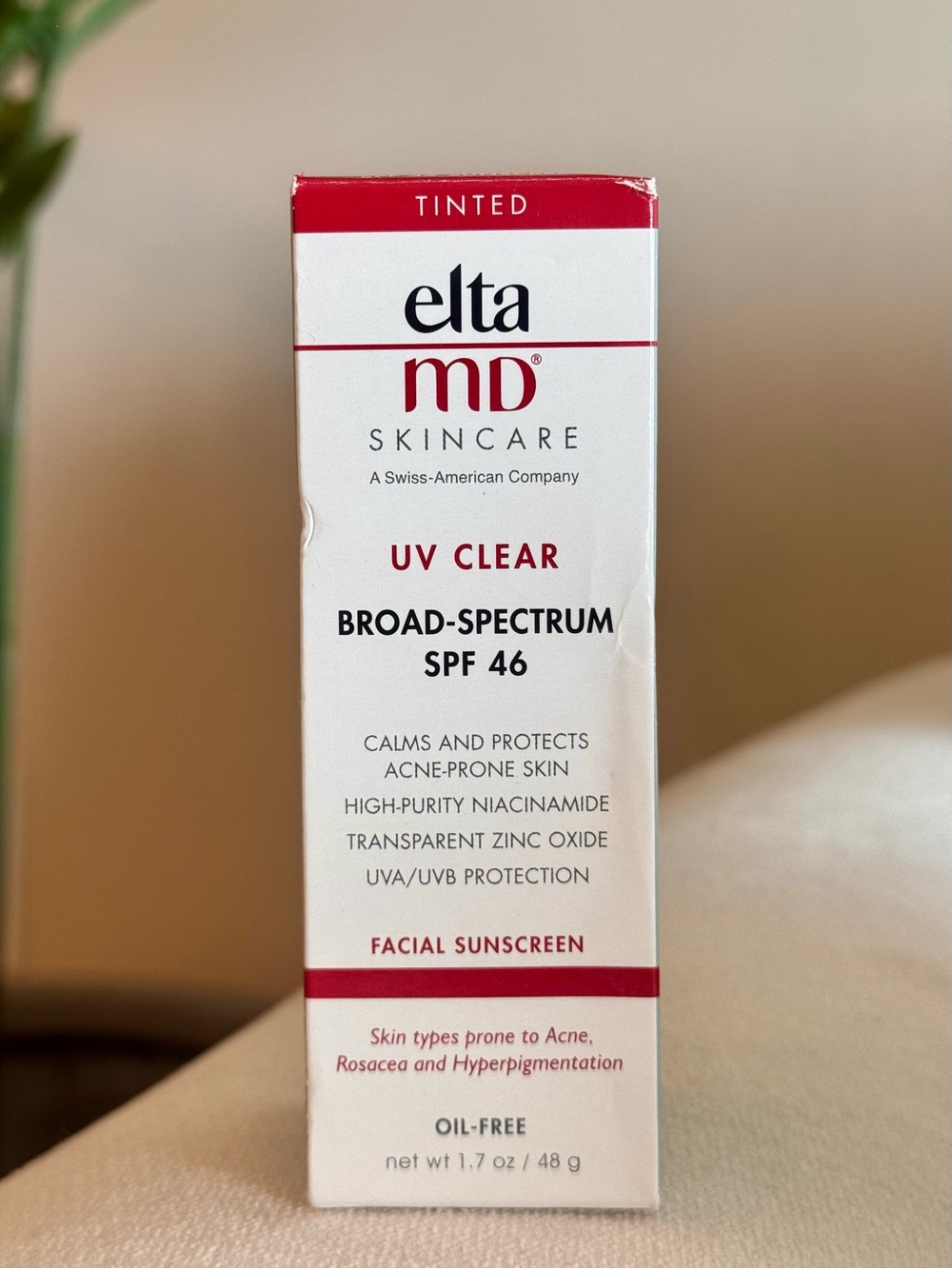 Buy It Now Price! EltaMD UV Clear Tinted - Sealed & New in Box